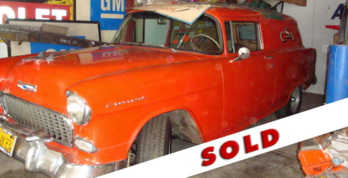 1955 Chevrolet Sedan Delivery, restored Chevy classic show cars