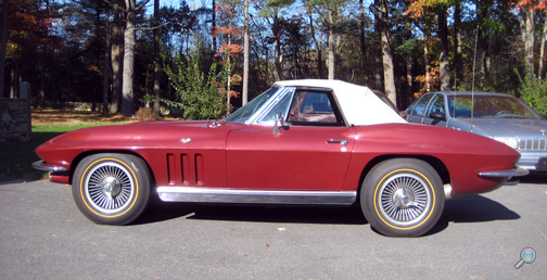 1966 Corvette Convertible, restored classic Chevy show car