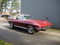 1966 Corvette Convertible, restored vintage Chevy show car