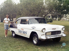 John Broden, 1960s photo, owner of Chevy Supply of Assonet, Freetown MA USA