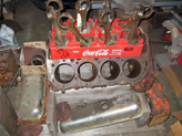 Vintage Chevy car engines, vintage Chevy restoration car engine parts, original Chevy 6-cylinder & V-8 auto engines, classic Chevy car engines, 1937-1972 Chevy car engines