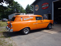 1956 Chevrolet Sedan Delivery, Chevy Pie Wagon, restored Chevy classic show cars