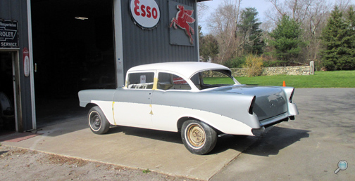 1956 Chevy Del Ray, Vintage Chevrolet project cars, classic Chevy project cars, vintage Chevy car restoration projects, CSA Freetown MA USA, vintage Chevy auto projects