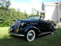 1937 Chevrolet Cabriolet, antique Chevy show cars