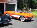 1957 Chevrolet Corvette 283, restored vintage Chevy show car