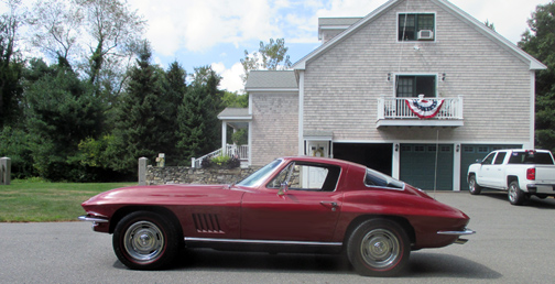 1967 Corvette Coupe, restored vintage Chevy show car