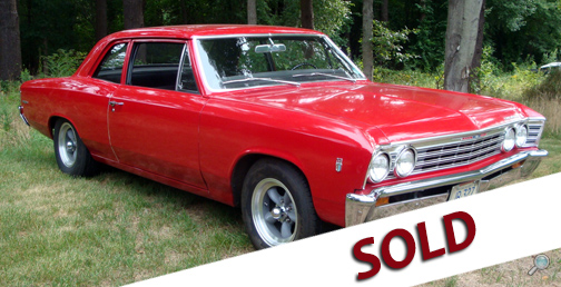 1967 Chevelle "300" 2-Door Sedan, restored classic Chevy show car